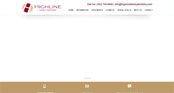 Desktop Screenshot of highlinefamilydentistry.com